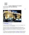Cannes Confidential